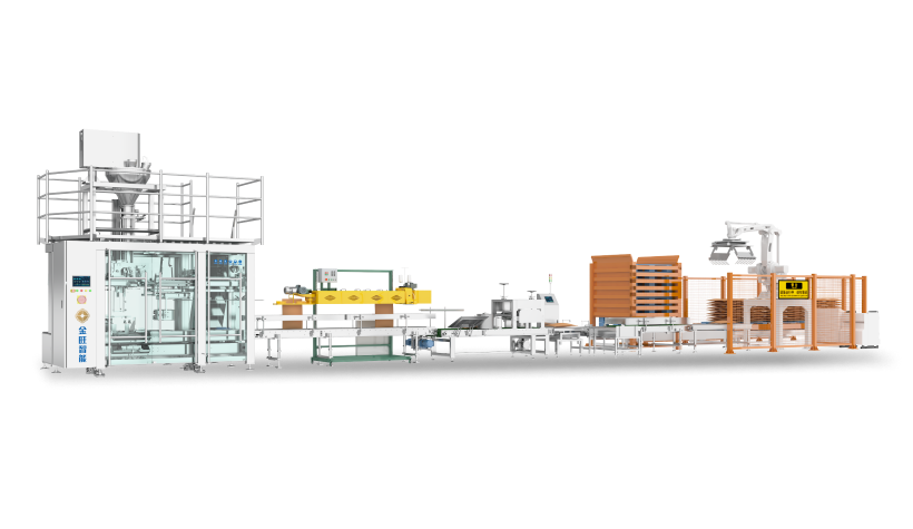5-25Kg 袋裝底充脫氣智能生產線