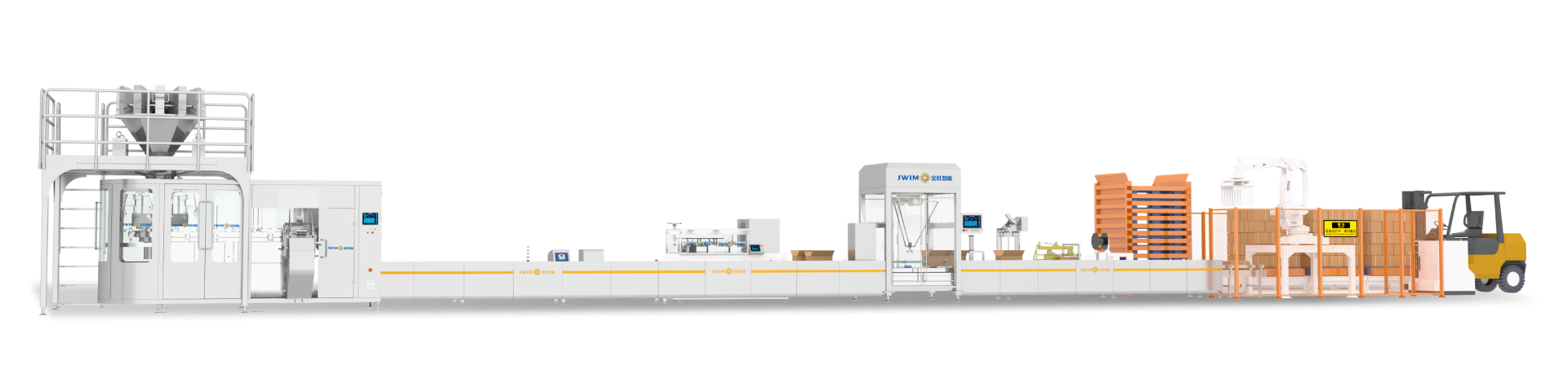 1-5Kg 袋裝高速智能生產(chǎn)線