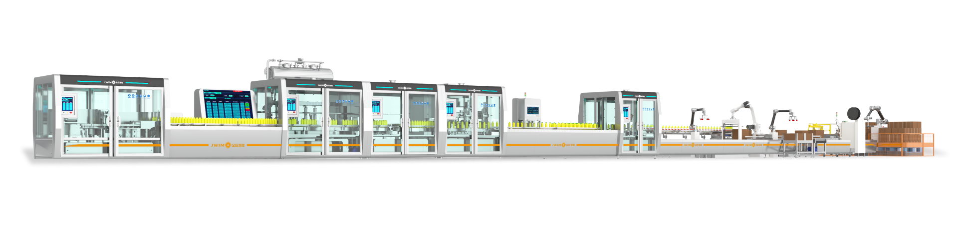 50-1000ml 瓶裝集成智能生產線