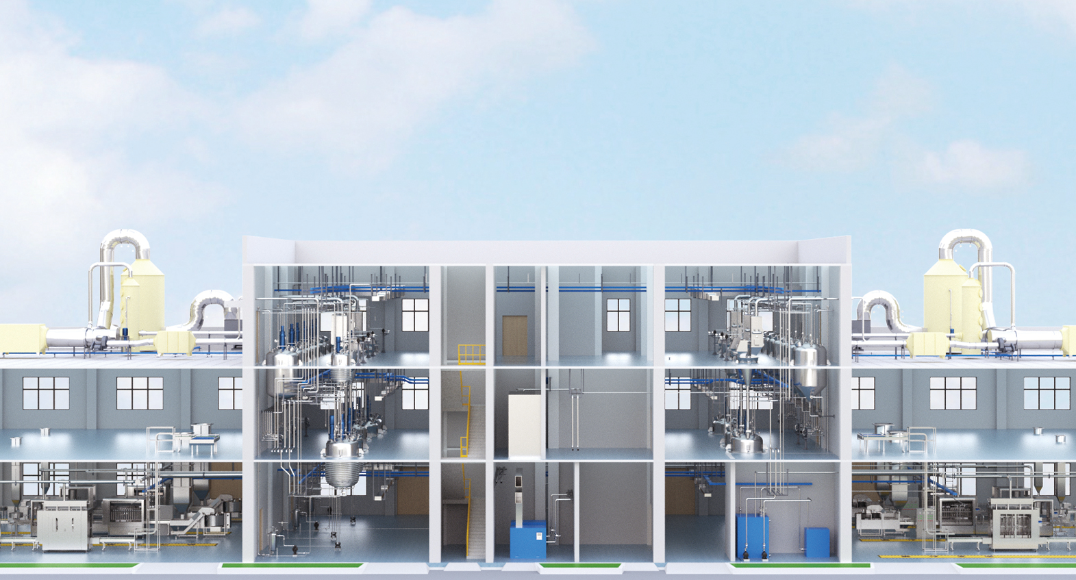 山東樂邦-年產15000噸環保安全型農藥制劑項目