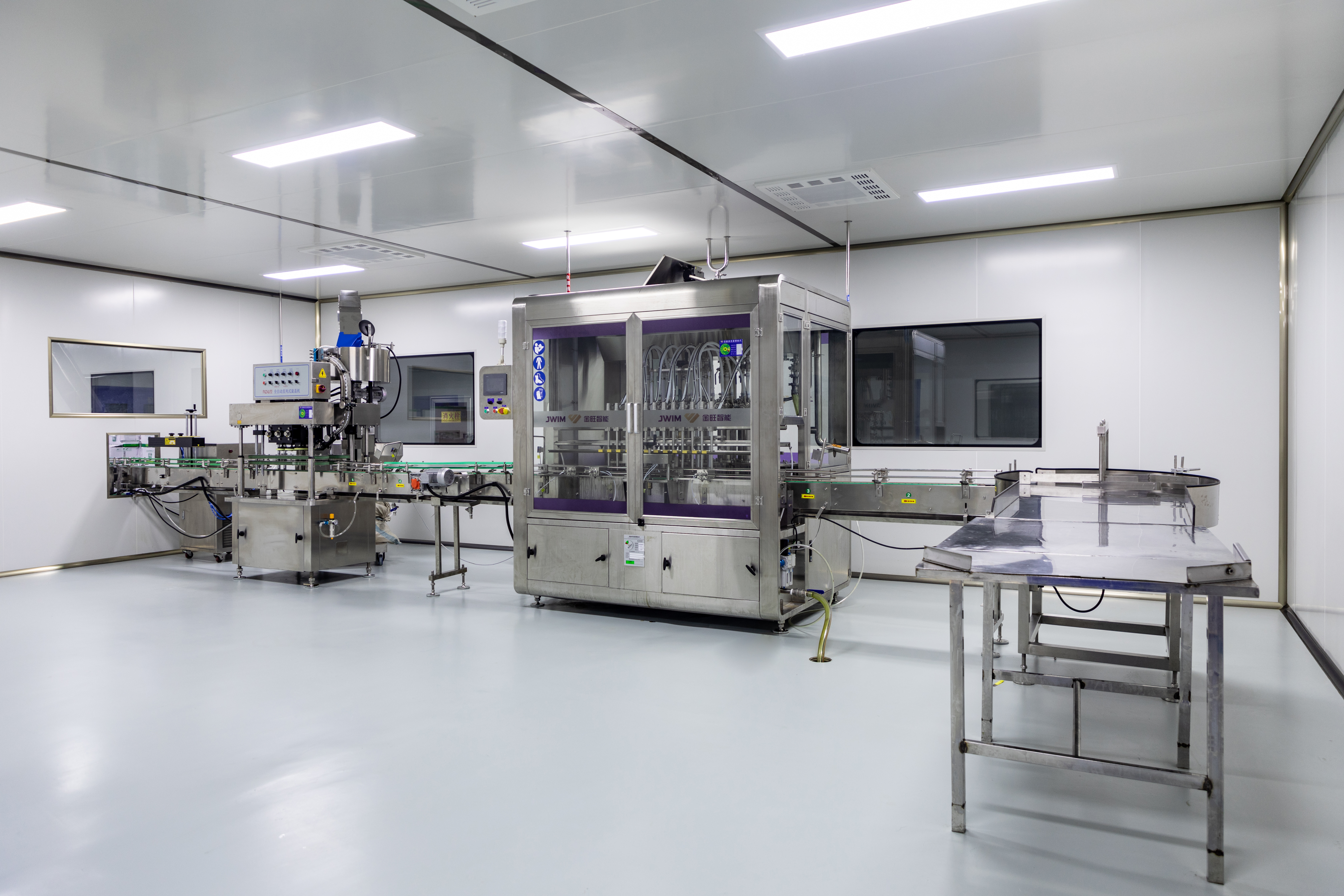 類農化濰坊華英獸藥口服液粉劑包裝線