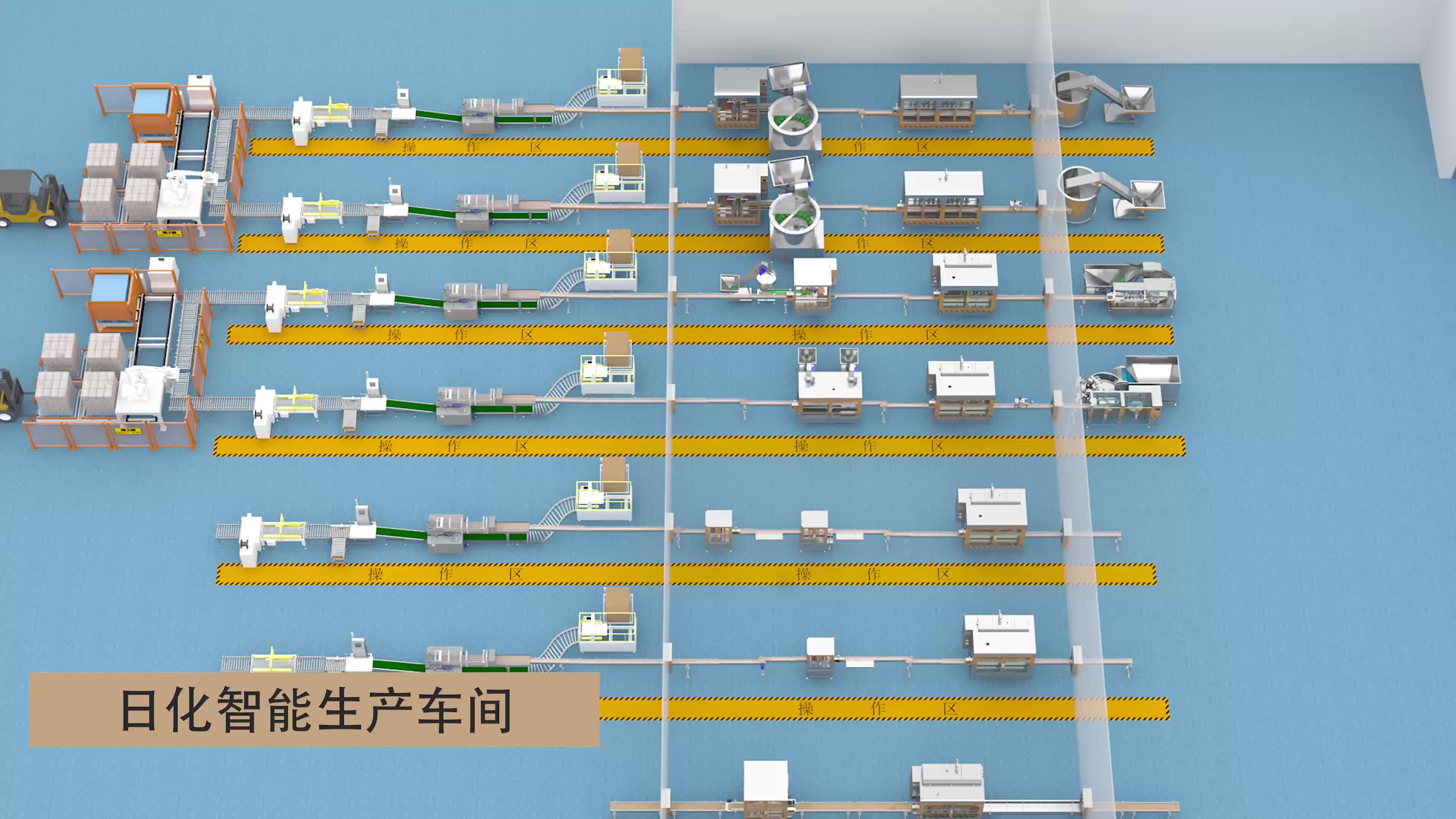 類農化安徽滁州寶思利1-2.5Kg洗潔精智能生產線